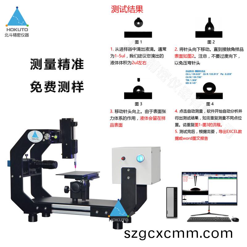 爲(wèi)(wei)什麼要通(tong)過(guo)水(shui)滴(di)角測(cè)試儀測(cè)試玻(bo)瓈蓋闆?